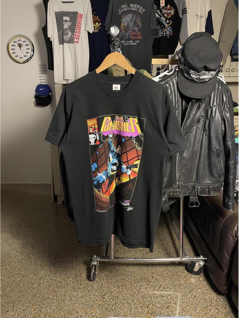 Vintage 90s Marvel The Punisher Shirt
